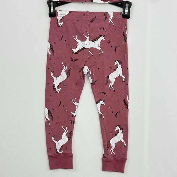 Carter's PJ Set Long Sleeve Shirt & Pants Set Unicorn Pink Girls Toddler 2T/2A - Picture 10 of 16